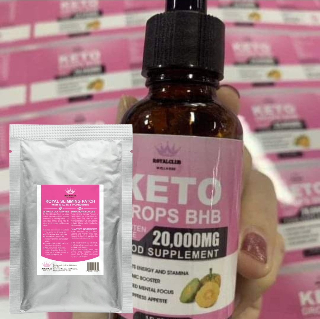 Keto drops & slim patches